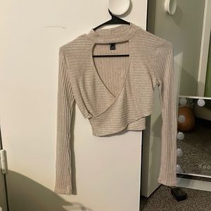 Crossbody Cropped Top